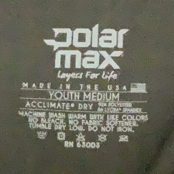 PolarMax 4.0 HEAVYWEIGHT ZIP MOCK - Black - Picture 7 of 12